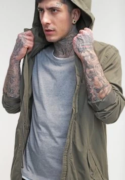 Qualité Fiable Pier One Parka Manteaux Capuche Homme -Pier One ffa45efc2dcd46dca209c3efa063c7ea